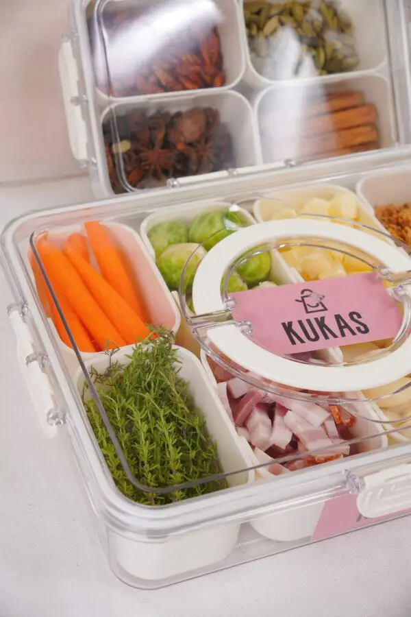 Kukas maisto bento dėžutės nuotrauka